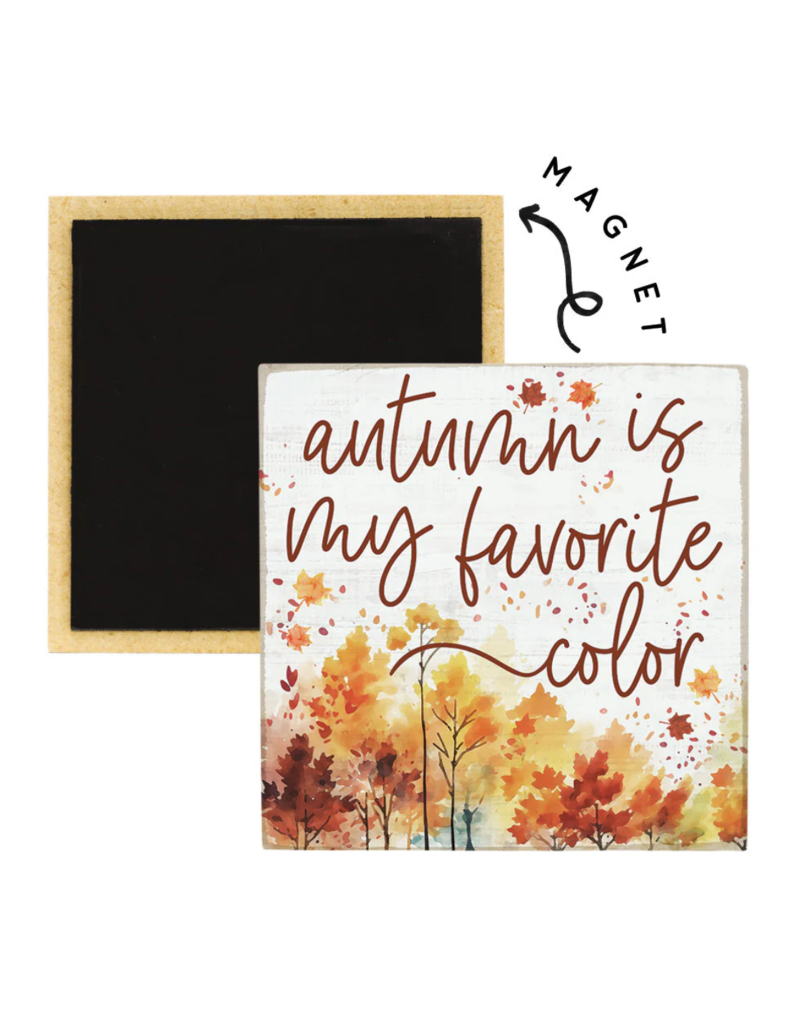 Sincere Surroundings Autumn Favorite Color Magnet
