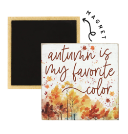 Sincere Surroundings Autumn Favorite Color Magnet