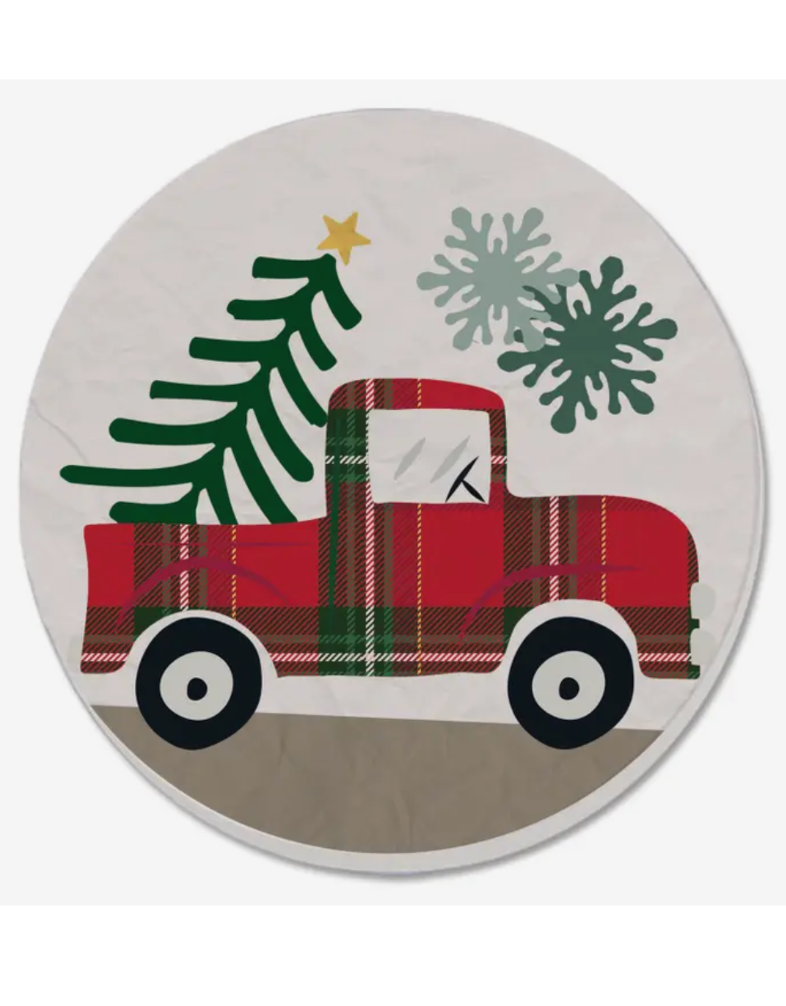 Highland Home Coaster - Plaid Truck