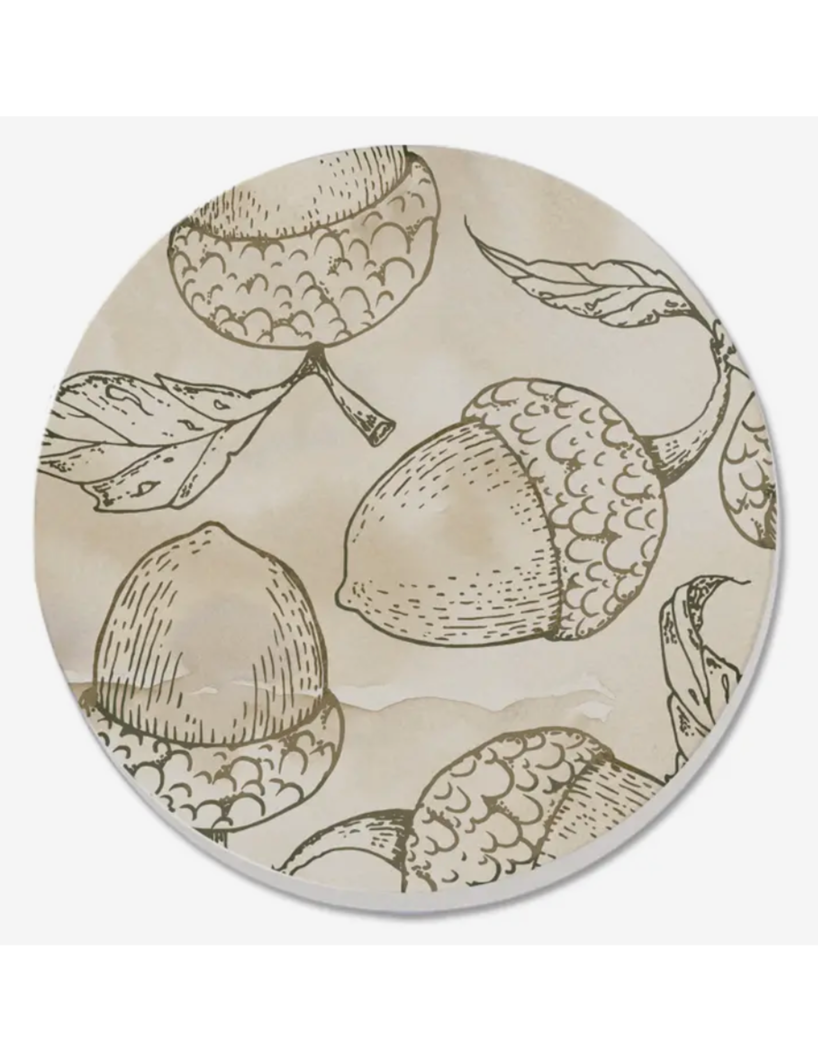 Highland Home Coaster - Acorn