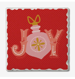 Highland Home Coaster - Ornament Joy