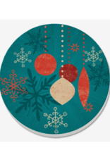 Highland Home Coaster - Retro Ornaments