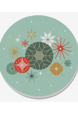 Highland Home Coaster - Retro Christmas