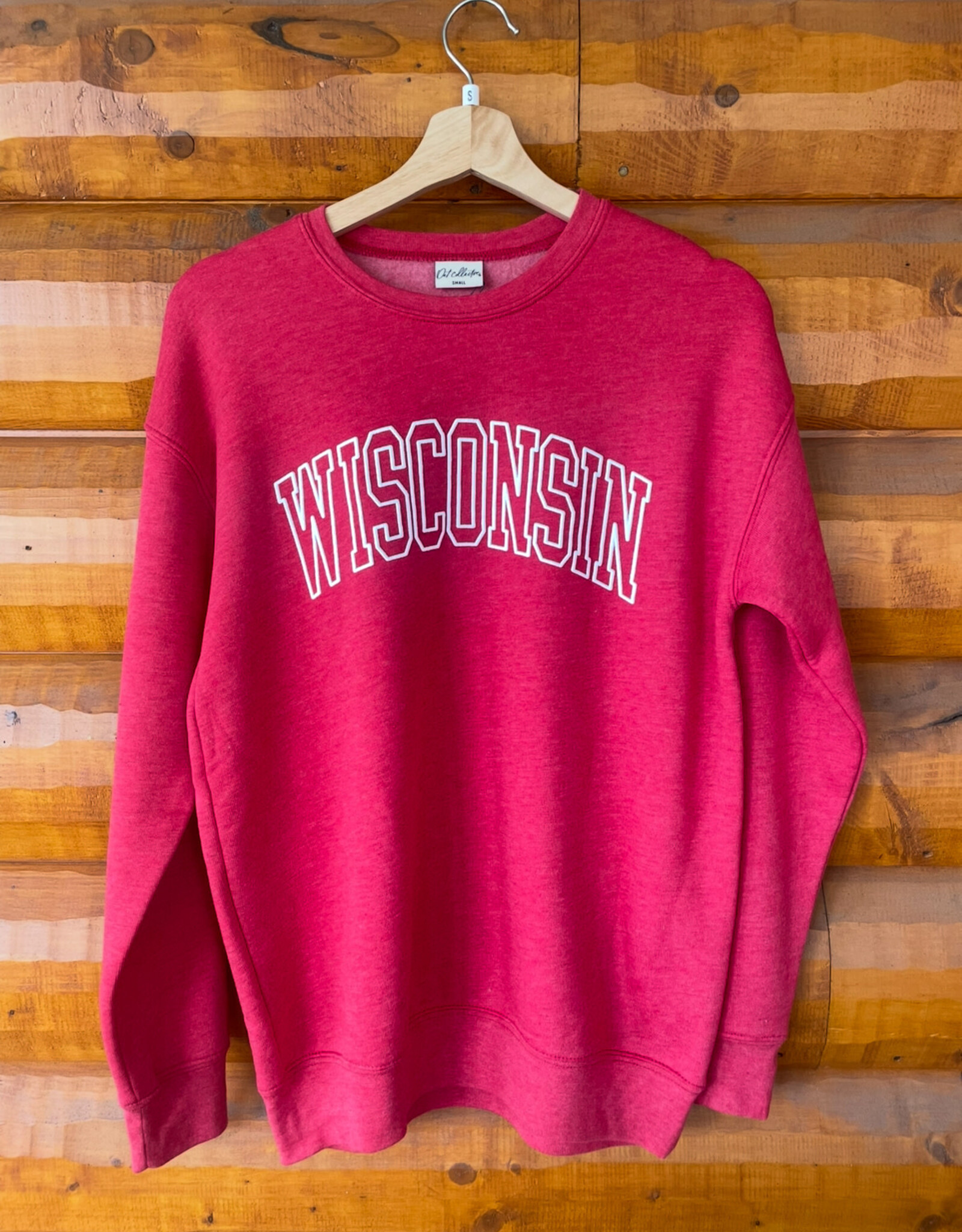 Oat Collective Wisconsin Puff Crew Sweatshirt