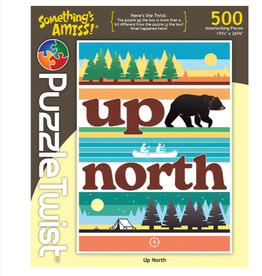 Something's Amiss Up North 500 Piece Puzzle Twist