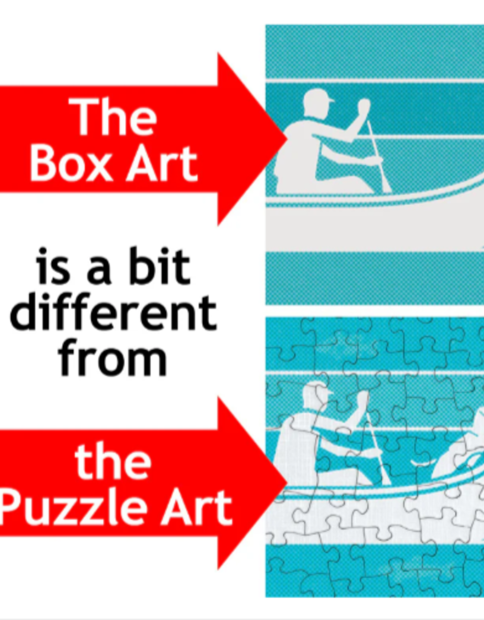 Something's Amiss Up North 500 Piece Puzzle Twist