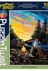Something's Amiss Van Down By The River 500 Piece Puzzle Twist
