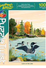 Something's Amiss Loons on the Lake 1,000 Piece Puzzle Twist