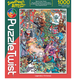Something's Amiss Legendary Christmas 1,000 Piece Puzzle Twist