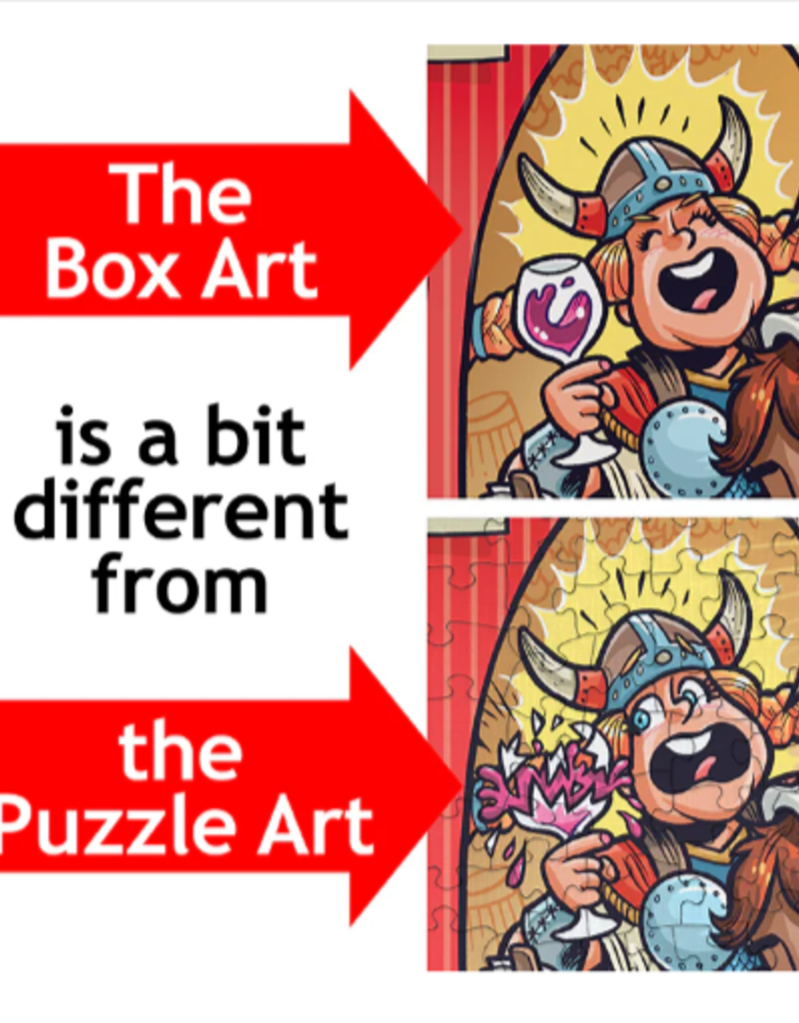 Something's Amiss Legendary Christmas 1,000 Piece Puzzle Twist
