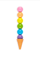 Ooly SALE Rainbow Scoops Stacking Scented Erasable Crayons