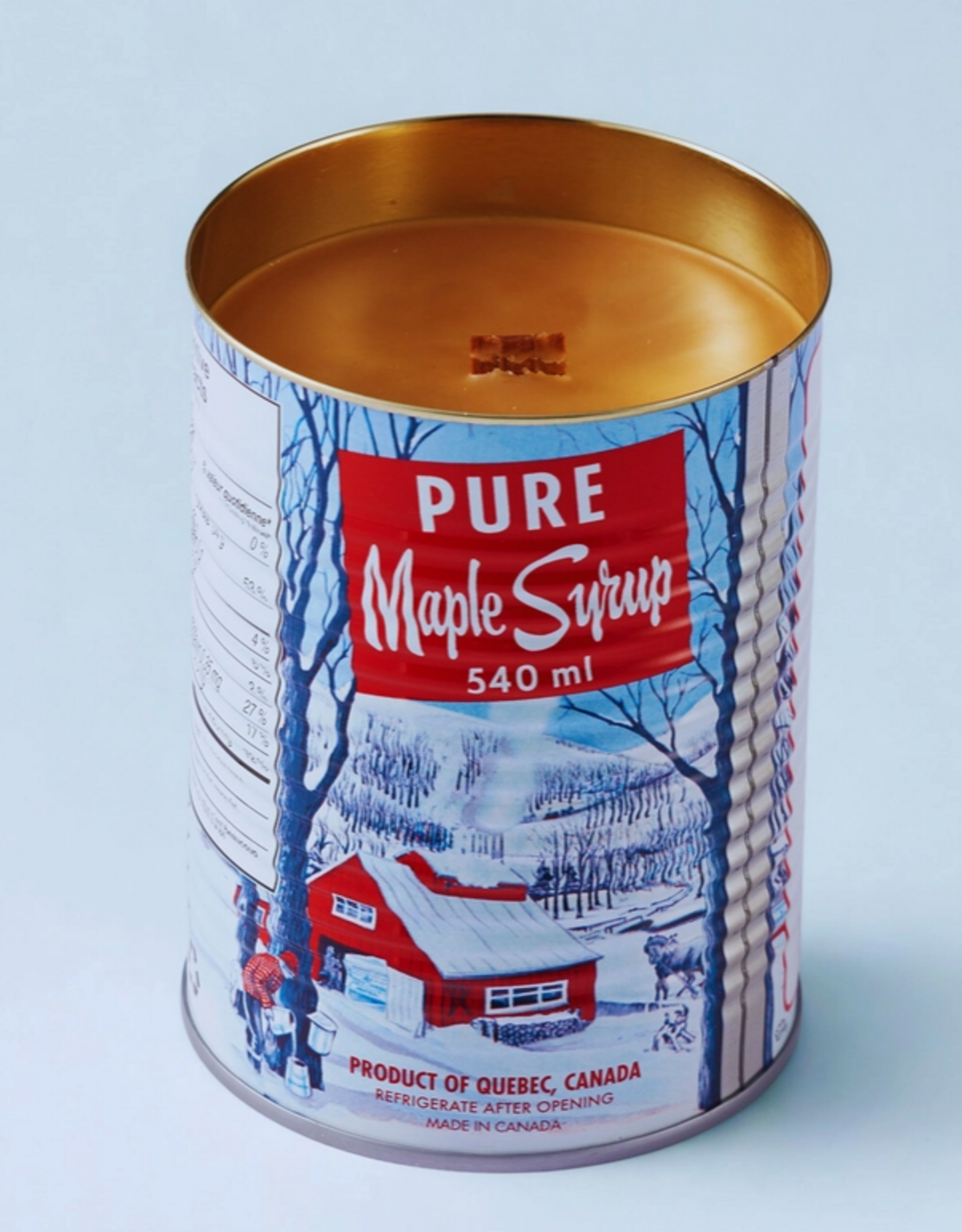 Seracon Maple Syrup Candle - 540ml Tin Can