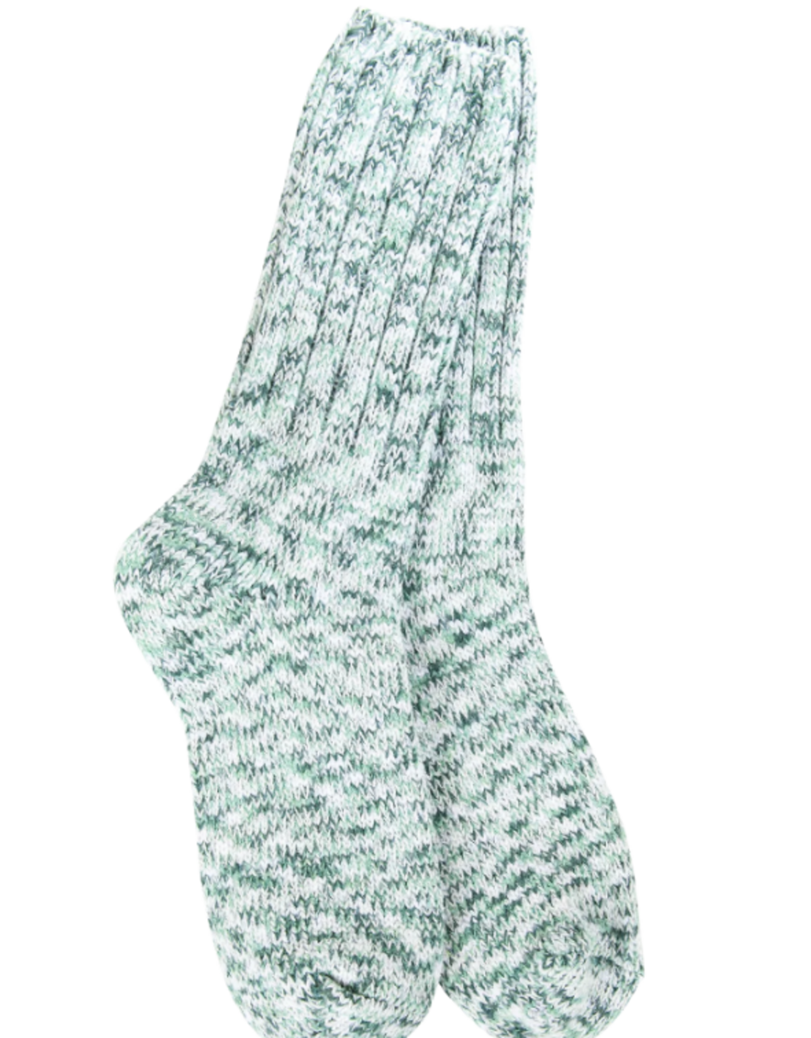 World's Softest Socks Ragg Crew Sock - Spruce