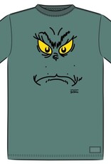 Life Is Good Men's Grinchy Face Short Sleeve Crusher Tee