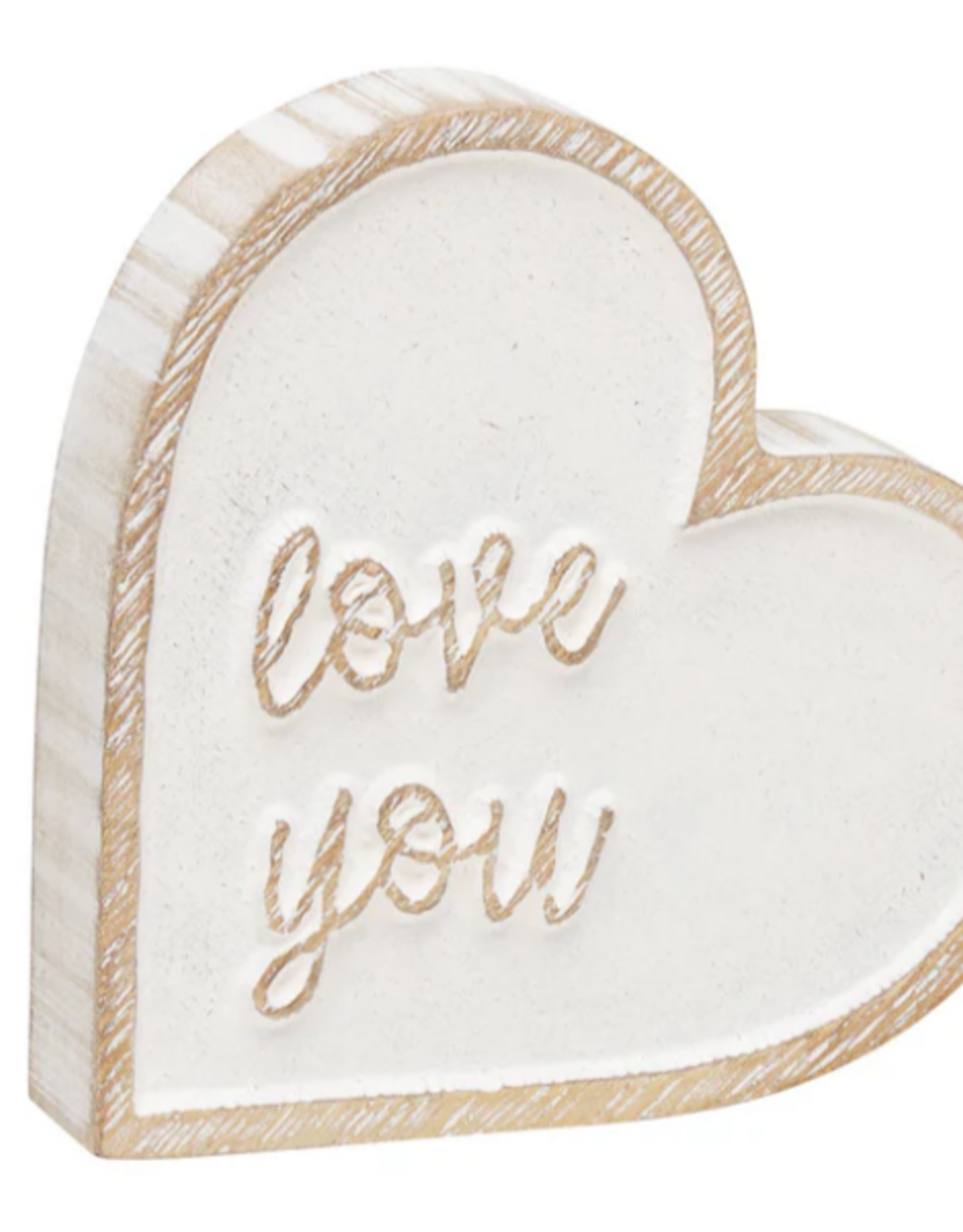 Collins Painting & Design Love You Carved Heart