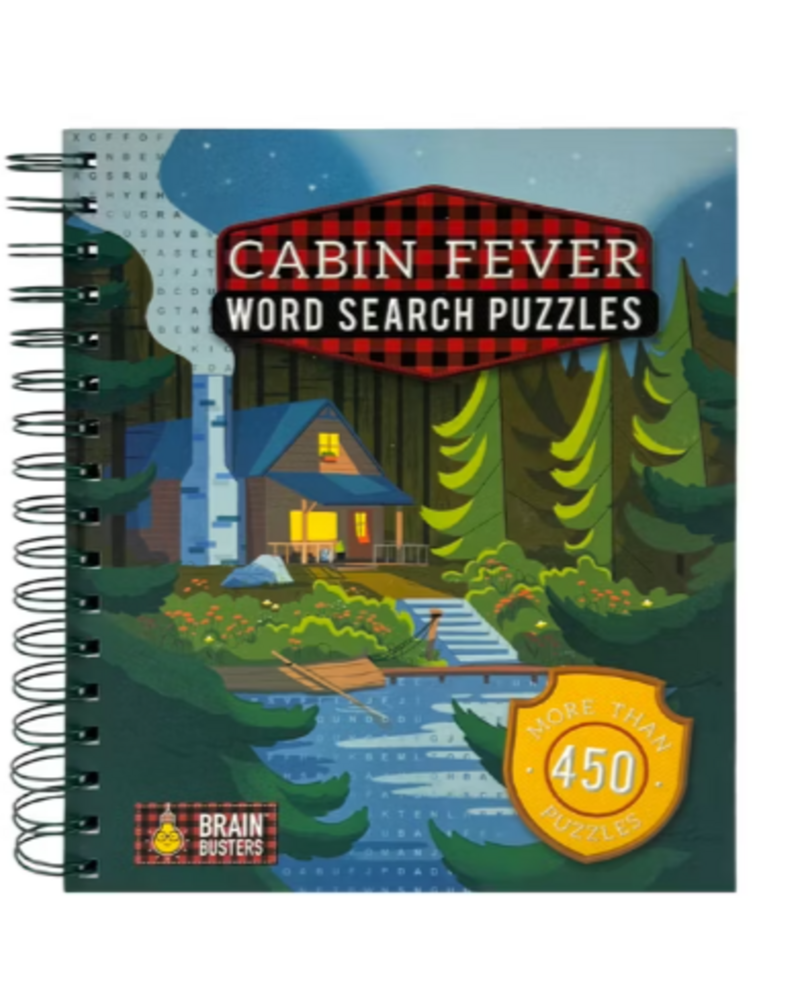 Cottage Door Press Cabin Fever Nature Word Search Puzzles Book