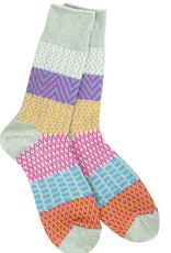 World's Softest Socks Gallery Crew Sock - Sage