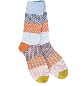World's Softest Socks Gallery Crew Sock - Whimsical