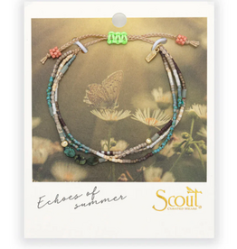 Scout Mixed Media Bracelet - Transformation/African Turquoise/Gold