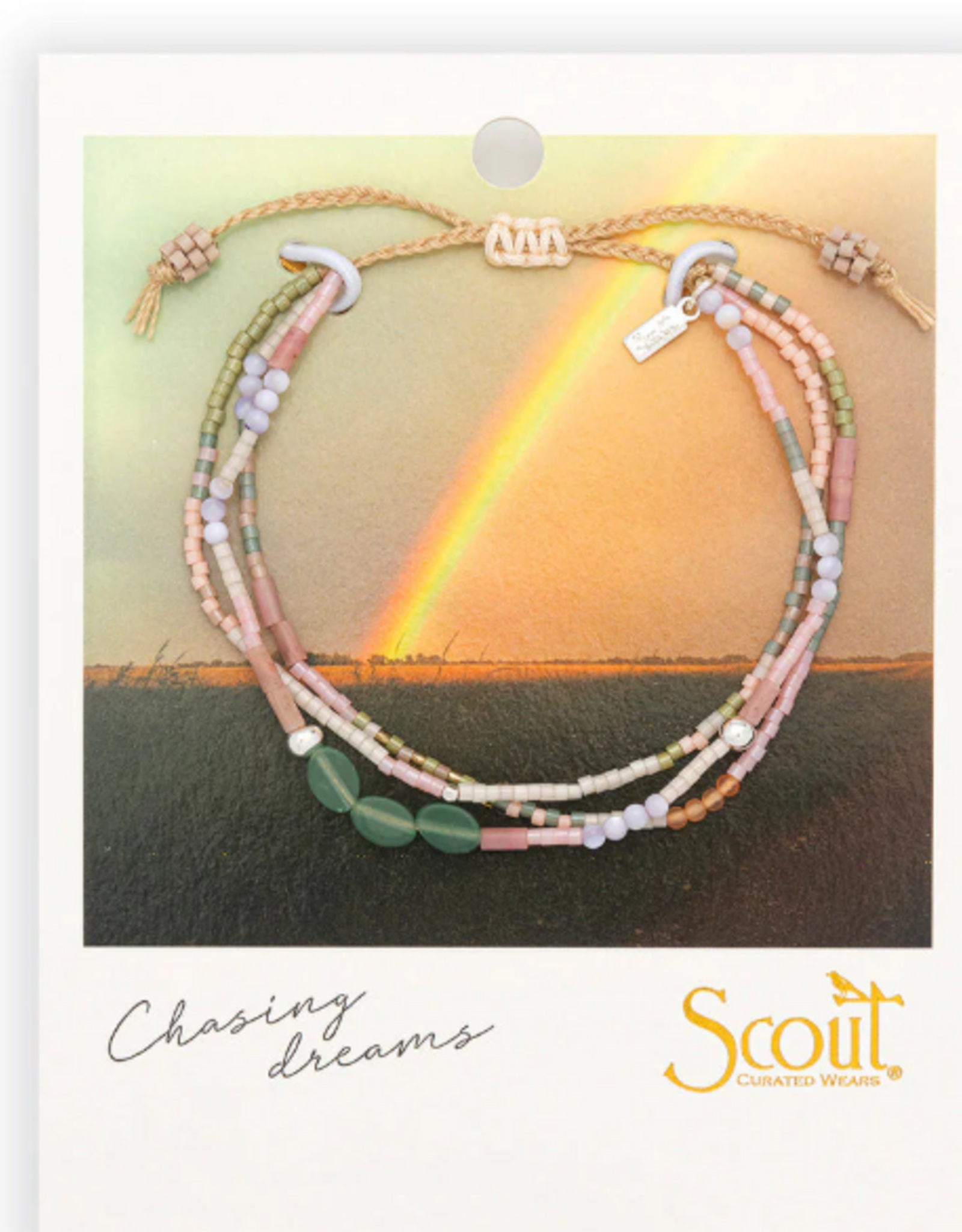 Scout Mixed Media Bracelet - Optimism/Green Aventurine/Silver