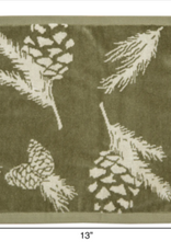 Carstens Pinecone Wash Cloth