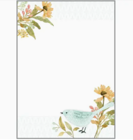 Gina B. Designs, Inc Memo Pad -  Friendly Bird