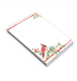 Gina B. Designs, Inc Memo Pad -  Cardinal Pine Berries