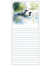 Gina B. Designs, Inc List Pad - Loons on the Lake