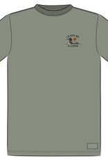 Life Is Good SALE Men's Leave Me A Loon Short Sleeve Crusher Tee