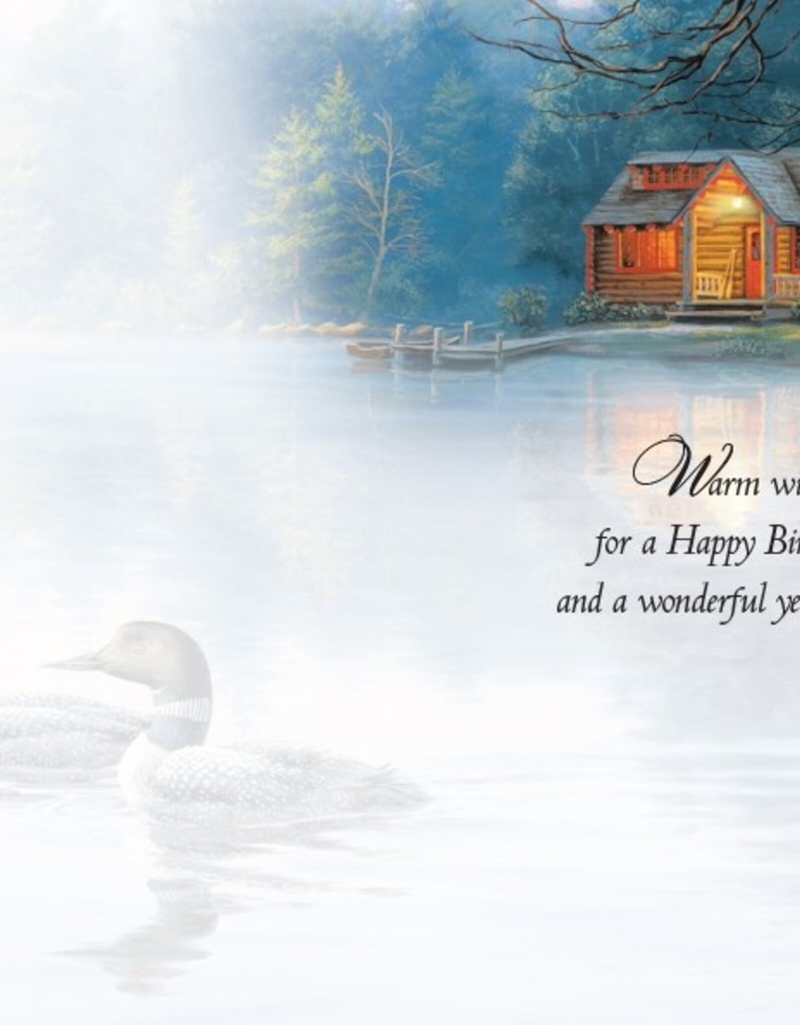 Pumpernickel Press Echo Bay Birthday Greeting Card