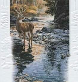 Pumpernickel Press Shallow Crossing Sympathy Greeting Card