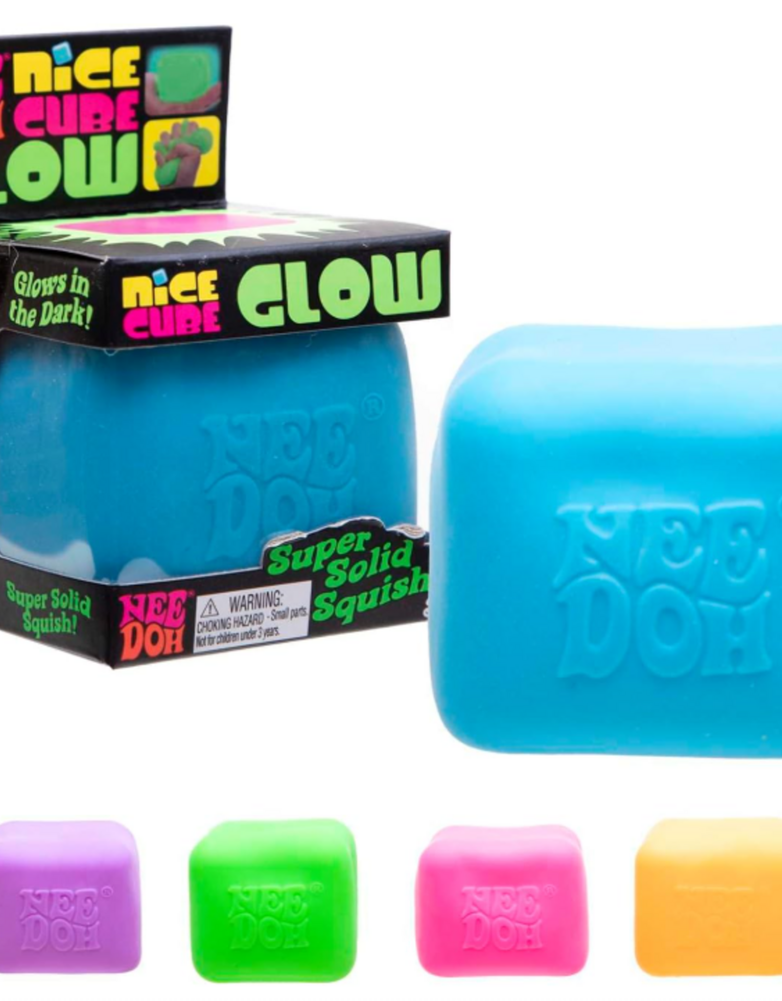 Schylling Toys Glow Nice Cube Nee Doh