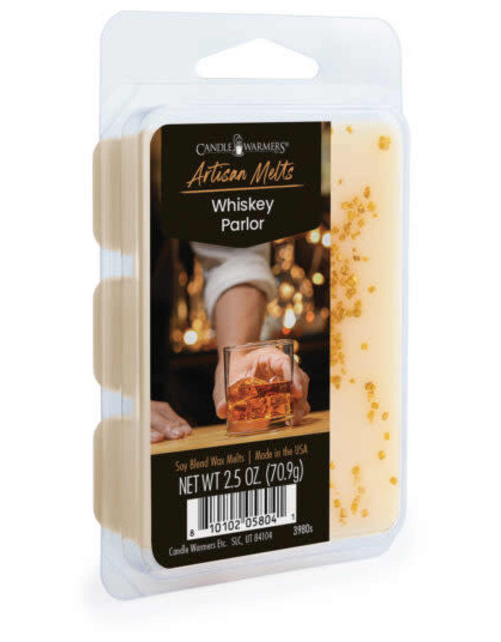 Candle Warmers Artisan Wax Melt - Whiskey Parlor
