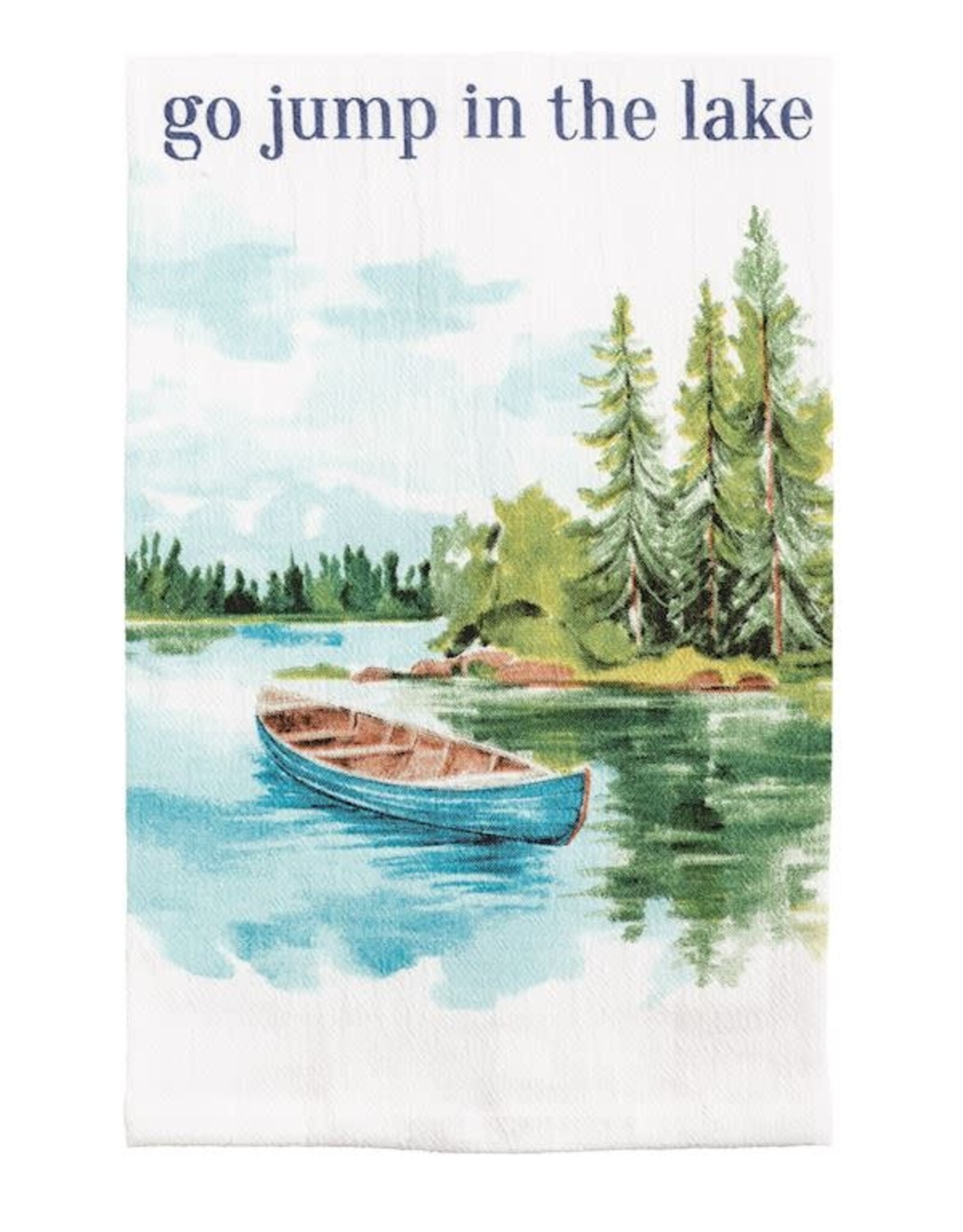 Mudpie Jump In Retreat Printed Towel