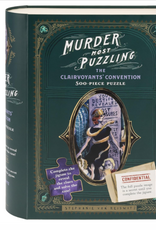 Chronicle Books Murder Most Puzzling: The Clairvoyants' Convention 500 Piece Puzzle