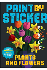 Workman Publishing Paint by Sticker Plants And Flowers Paperback