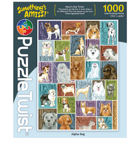 Something's Amiss Alpha Dog 1,000 Piece Puzzle Twist