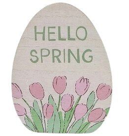 Collins Painting & Design Spring Tulips Egg