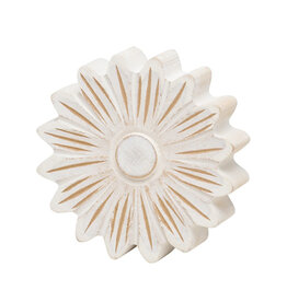 Collins Painting & Design Medium White Washed Daisy Head