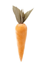 Collins Painting & Design Large Orange Easter Velvet Carrot