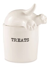 Mudpie Dog Tail Treat Canister