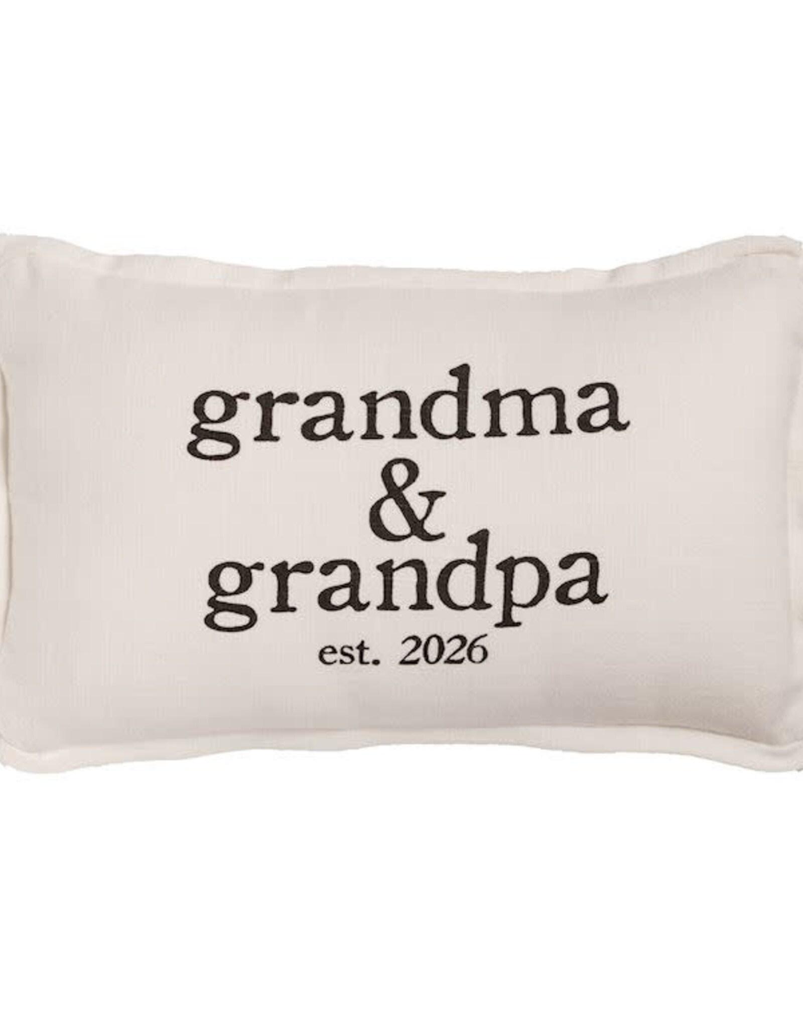 Mudpie Grandparent 2026 Pillow