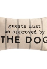 Mudpie Guest Pet Striped Pillow