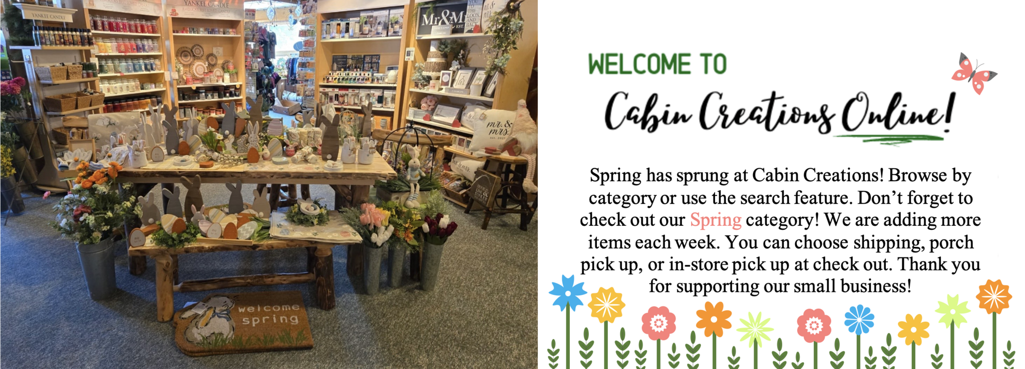 Welcome to Cabin Spring