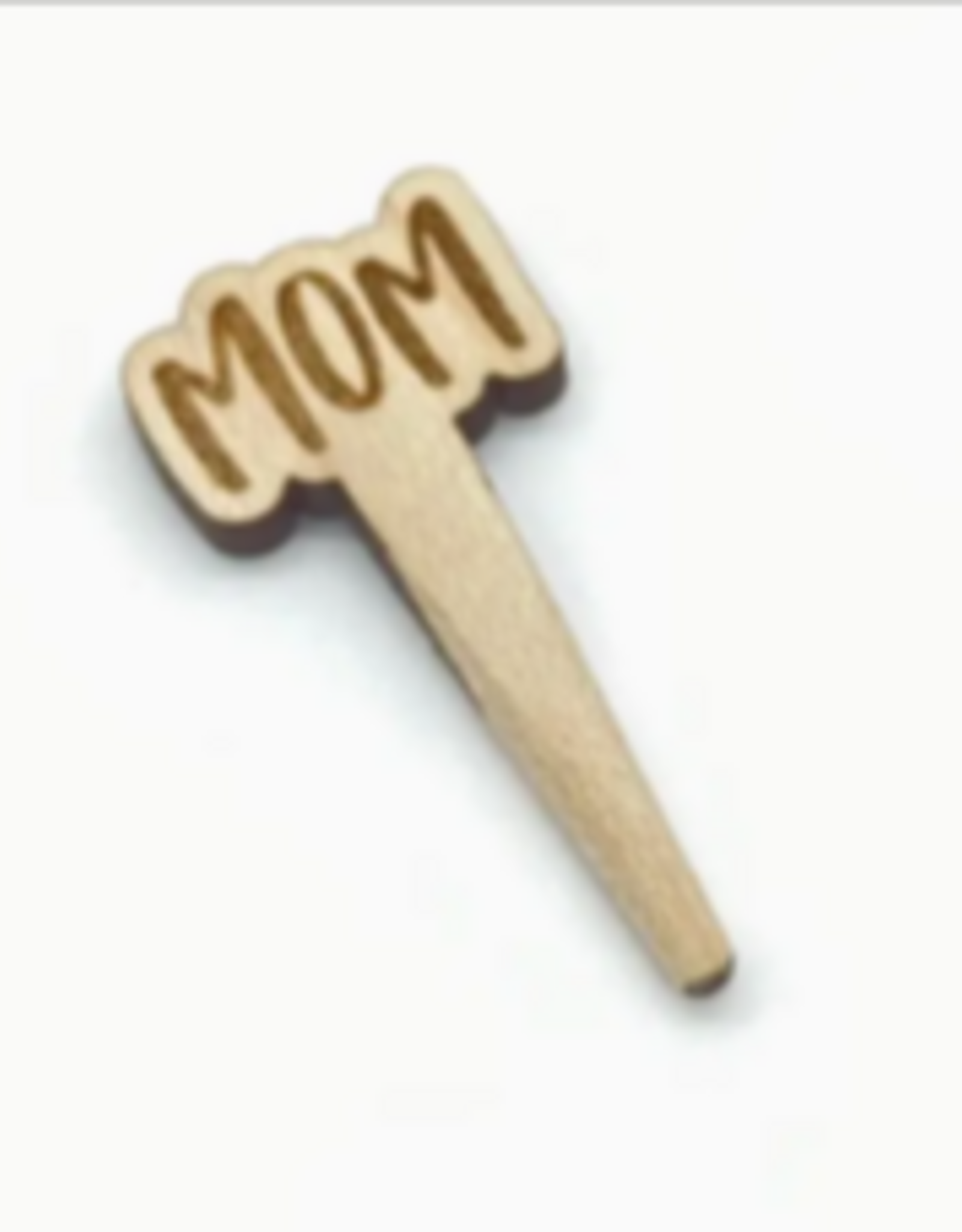 Cast & Carve Cribbage Peg Pair - Mom