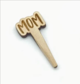 Cast & Carve Cribbage Peg Pair - Mom