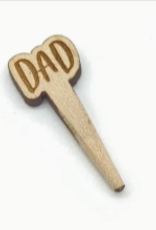 Cast & Carve Cribbage Peg Pair - Dad