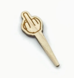 Cast & Carve Cribbage Peg Pair - Middle Finger