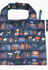 June Apothicarie Blue Bookshelf Eco Reusable Bag