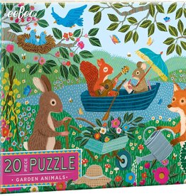 Eeboo Garden Animals 20pc Puzzle